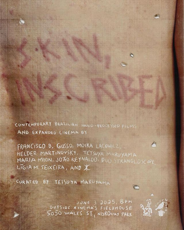 Skin, inscribed